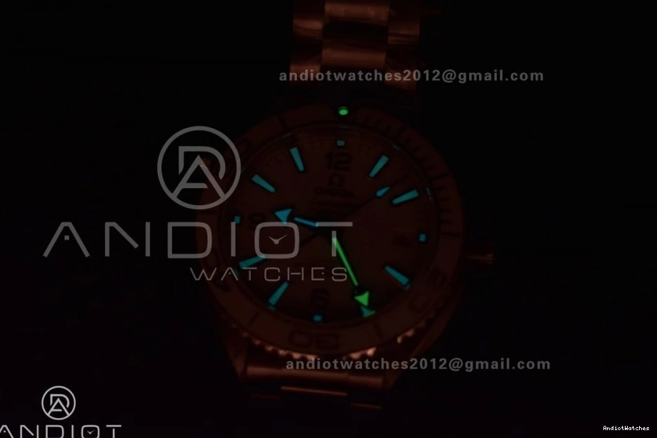 Seamaster Ocean Planet like 1:1 39.5mm Genuine Cozy 600m Made White 486 Factory VS 1120